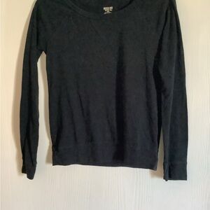 Mossimo Supply Co. Black Crew Neck Top